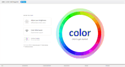 Desktop Screenshot of color.method.ac